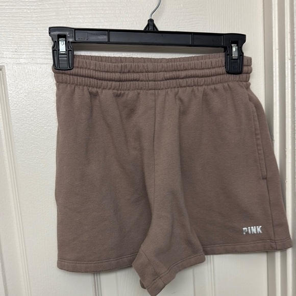 PINK Victoria's Secret Brown Athletic Shorts - Picture 1 of 5